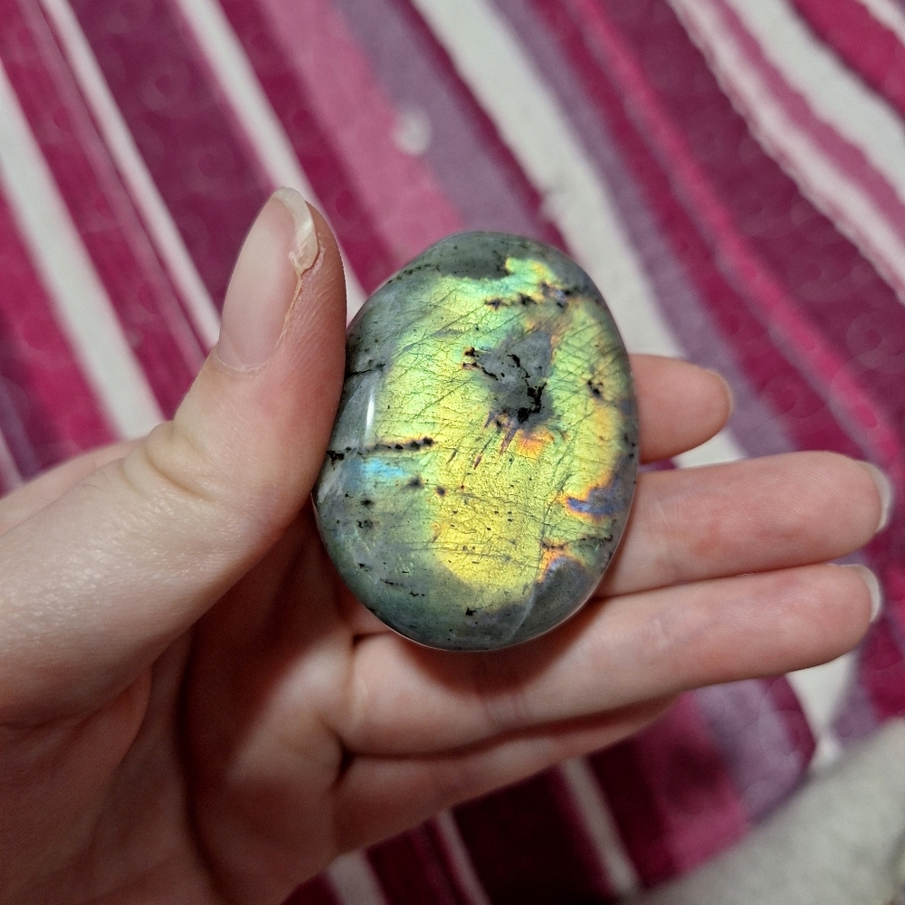 Labradorite Palm Stone